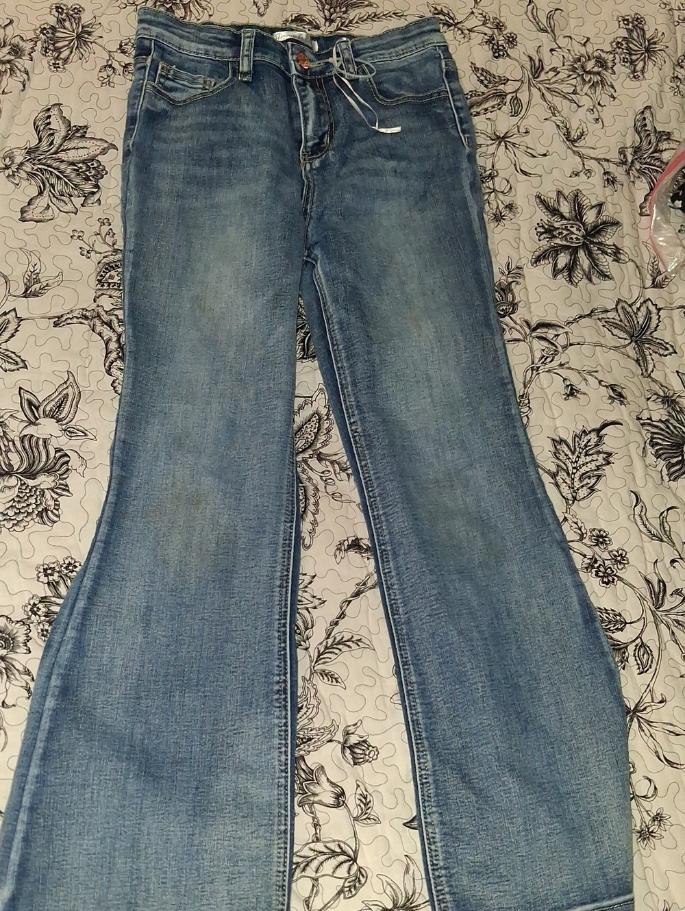 Kids Light Blue Flared Jeans